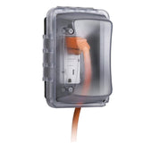 TayMac MM410C Single Horizontal/Vertical Mount 1Gang Weatherproof InUse Electrical Outlet Cover for Home Improvement, 2.75 in,