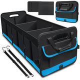 AOPHY Trunk Organizer for Car, Car Storage Organizer with Non-Slip Bottom Strips, 95L Large Capacity Cargo Organizer for Suv, Tr