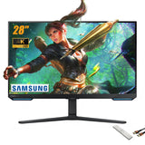 Samsung Odyssey G7 Series 28-Inch UHD(3840 x 2160) Gaming Monitor | Built-in Speakers | HDR 400 144Hz 1ms | G-Sync and FreeSync