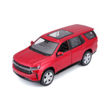 Maisto M31533 Chevy Tahoe 1/24 Red Plastic Miniature Vehicle for Children from 3 Years Old Ideal for Stimulating The Imagination