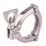 DERNORD 2 Inch Three Segment Sanitary Clamp Stainless Steel 304 Tri Clamp Clover ((Tri clamp:2 Inch))