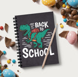 Vprint Back To School Life Spiral Wiro Unruled Reuseable Notebook with pen Blank Pages Notebook Diary Journal Drawing Book Size