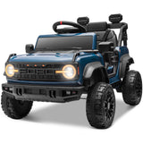 ENYOPRO Licensed Ford Bronco Raptor Electric Ride On Jeep for Kids, 12V Remote Control Ride On Car for Toddlers, Electric Vehicl