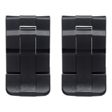 Yaocom 2 Pieces Black Replacement Cooler Latches Black Cooler Latches Plastic Double Throw Medium Latches for Protector Series C