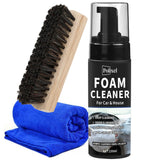 POLIXEL Car Interior Foam Cleaner - Powerful Waterless Carpet Upholstery & Seat Stain Remover for Leather, Fabric, Vinyl - Auto