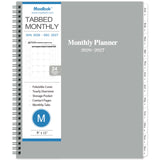 2026-2027 Monthly Planner/Calendar - 2 Year Planner 2026-2027, Monthly Tabs, 911, Jan 2026 - Dec 2027, Hard Cover, Inner Poc