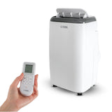 Commercial Cool CPT10HWB Remote Control Portable-air-conditioners, 14000 BTU+HEAT, White-14000