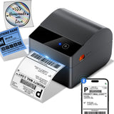 ASprink Bluetooth Shipping Label Printer 4x6, 2026 Upgraded Thermal Label Printer with Built-in Paper Bin, Thermal Printers for