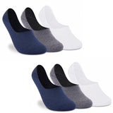 Urban Bloom Stylish No Show Loafer Socks For Men | Combed Cotton | Breathable & Moisture Absorbent | AntiOdour | AntiSlip Grip