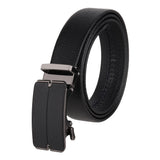 Zacharias MenS Faux Leather Belt With Autolock Buckle S131 (Black, 5Xl) (Pack Of 1)