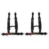 PROGUARD Offroad Harnesses (2-Pack Black) with 2 Nylon Straps & 4 Points of Contact - Compatible with All UTVs incl Polaris, Kaw