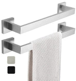16 Inch Towel Bar 2 Pack for Bathrooms 12/16/24/28/32/36 Inch Stainless Steel 304 Brush Nickel Towel Holder Modern Square Towel