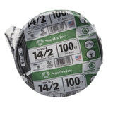 Southwire 13054226 14/2 UF W/G Hundred Wire, Gray, Hundred Ft