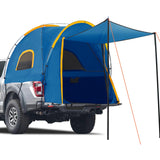 Pickup Truck Tent with Awning Shade,Waterproof PU5000mm Oxford for 5.5-6.3 FT Truck Bed for Camping Travel Outdoor Activities fo