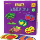 KiDEPOCH Memory Match Game - 16 Matching Pairs Preschool Memory Games Featuring Barnyard Element, Non Toxic Educational Memory M