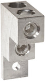 Morris Products 90912 Mechanical Panelboard Lug, Two Conductors, Aluminum, 300 AWG, 300mcm 6SOL. Wire Range