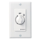 Intermatic FD430MW 30Minute SpringLoaded Wall Timer for Lights and Fans, White