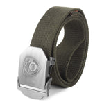 Zoro MenS Cotton Belt (ZrCb4044GnPolice_Green)