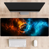 dhakalrlde Football Gaming Mouse Pad, Large Desk Mat for Computer, Extended Keyboard Laptop Mouse Pads, 31.511.8in Non Slip Rubb