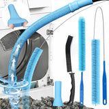 Dryer Vent Cleaner Kit with Flexible Vacuum Hose Attachments Universal Lint Brush Tool Set for Clothes Dryer Cleaning, Shop Va