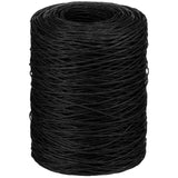 Syhood 673 Feet Floral Vine Bind Wire Rustic Wrapping Wire for Flower Bouquets(Black)