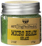 Prima Marketing 962623 Finnabair Art Ingredients Micro Beads, 2 oz, Grass