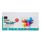 Brustro Artists 25% Cotton Watercolour Paper, 300 Gsm, Cold Pressed, 20Cm X 40Cm (Pack Of 15 + 3 Free Sheets)| Ideal For Waterco