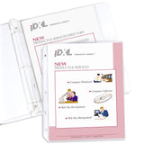 CLine Heavyweight Polypropylene Sheet Protectors, Clear, 2, 11 x 8.5, 50/Box