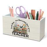 DILSJ Para Appreciation Gifts Pencil Holder Organizer for Desk, Thank You Teacher Gift, Teach Them Love Them Watch Them Grow Woo