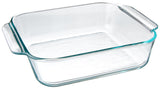 Pyrex 222 Basics Square Glass Baking Dish - Original Genuine Pyrex (8In X 8In X 2.5In)