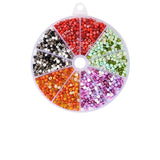 Magibeads 6/0 Glass Seed Beads 150g 4mm Tiny Round Beads Delica Japanese Seed Beads Mini Opaque Colored Craft Beads Bulk 100g fo