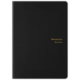Maruman Mnemosyne Padfolio With Grid Notepad, A5, 5.83inchx8.27inch, 2 Pockets