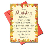 TI-EDC Pastor appreciation gifts, Pastor Appreciation Cards, Christian Birthday Cards for Women, Gifts for catholic priests, Bap
