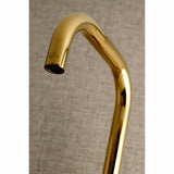 Kingston Brass Ks413Pb Concord Kitchen Faucet, 6-11/16 In Spout Reach, Polished Brass