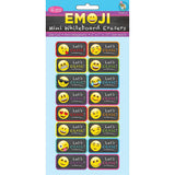 Ashley Productions Mini Whiteboard Erasers, Emoji, 2 x 1 x 0.75, Pack of 16 (ASH78014)