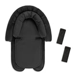 SWESEN Infant Car Seat Insert Strap Covers, Car Seat Head Support for Baby Girls Boys, 2 in 1 Breathable Air Mesh Car Seat Inser