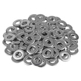 Favordrory 1/4 Inch Stainless Flat Washer, 5/8 Inch Outside Diameter, 304 Stainless Steel, 100 Pieces