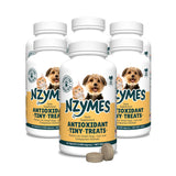 Nzymes Antioxidant Tiny Treats - for Dogs Joints, HIPS, Paralysis, Skin, Coat, Hair Loss, Aging, Digestion, Seizures - Dog Treat