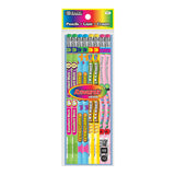 BAZIC Reward & Incentive Wood Pencils w/Eraser (8/Pack)