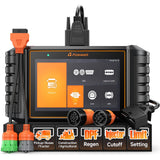 FOXWELL HD500 Heavy Duty Truck Scanner with DPF Regen/Injector Cutoff/Limit Setting, Full System Diesel Diagnostic Scan Tool for