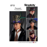 Simplicity Cosplay Costume Hat Sewing Patterns, One Size Only