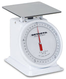 Detecto PT5 Top Loading Fixed Dial Scale, 5.75 x 5.75, 5 lb. Capacity
