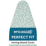 Encasa XO Ironing Board Cover and Pad 42x14 Standard Size - Thick 3mm Felt Padded Iron Board Cover with Padding, Scorch & Stain