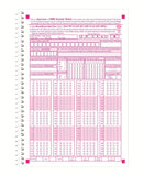 Amblitz Omr Sheet | 100 Mcq'S | Spiral Notebook Of 50 Sheets | Pack Of 2 Notebook | A4 Size | Omr Sheet For Practice |