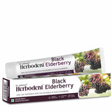 Herbodent Black Elderberry Toothpaste - 6.53oz/185g Pack of 1 | Toothpaste with The Goodness of Black Elderberry | SLS Free | 5