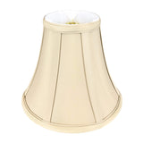 Royal Designs, Inc. True Bell Lamp Shade with Round Clip, Beige, 3.75 x 7 x 6.75 (BSO-704RC-7BG)