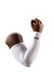 McDavid Compression Arm Sleeve, White, Small