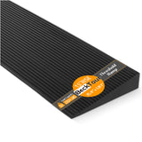 BeckTour 1.5'' Rise Threshold Ramp for Doorways, 2204 LBS Capacity Rubber Threshold Ramp, Non-Slip Driveway Curb Ramps Handicap