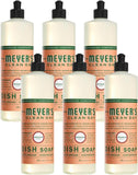 MRS. MEYER 'S CLEAN DAY Dish Soap, Geranium, 16-Ounce (Pack - 6)
