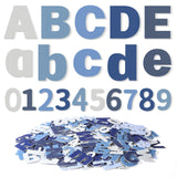 Breling 310 Pieces Felt Bulletin Board Letters Sticker with Number, 2 Bulk Self Adhesive ABC Upper Lowercase Sticky Letter for C